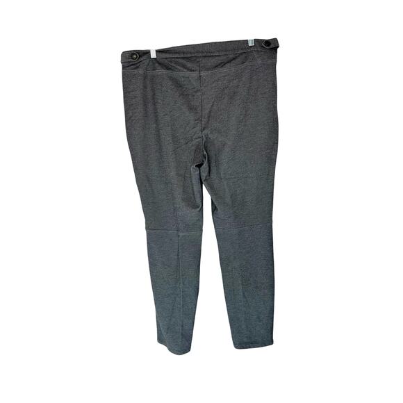 Talbots Lexington Pants Gray Office Work Career Business Skinny Leg Size 14 - Picture 10 of 14